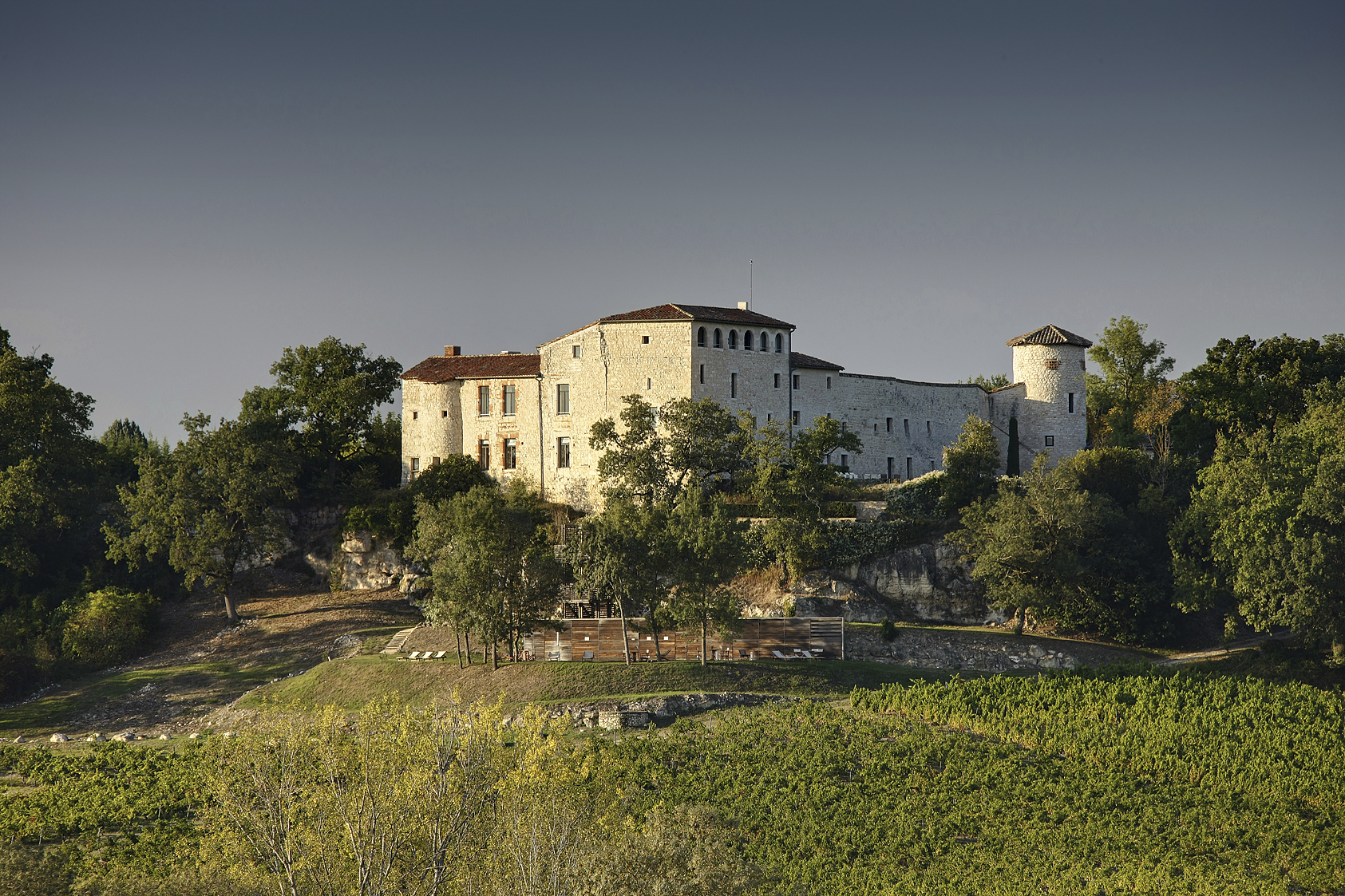 chateau de salettes ligging