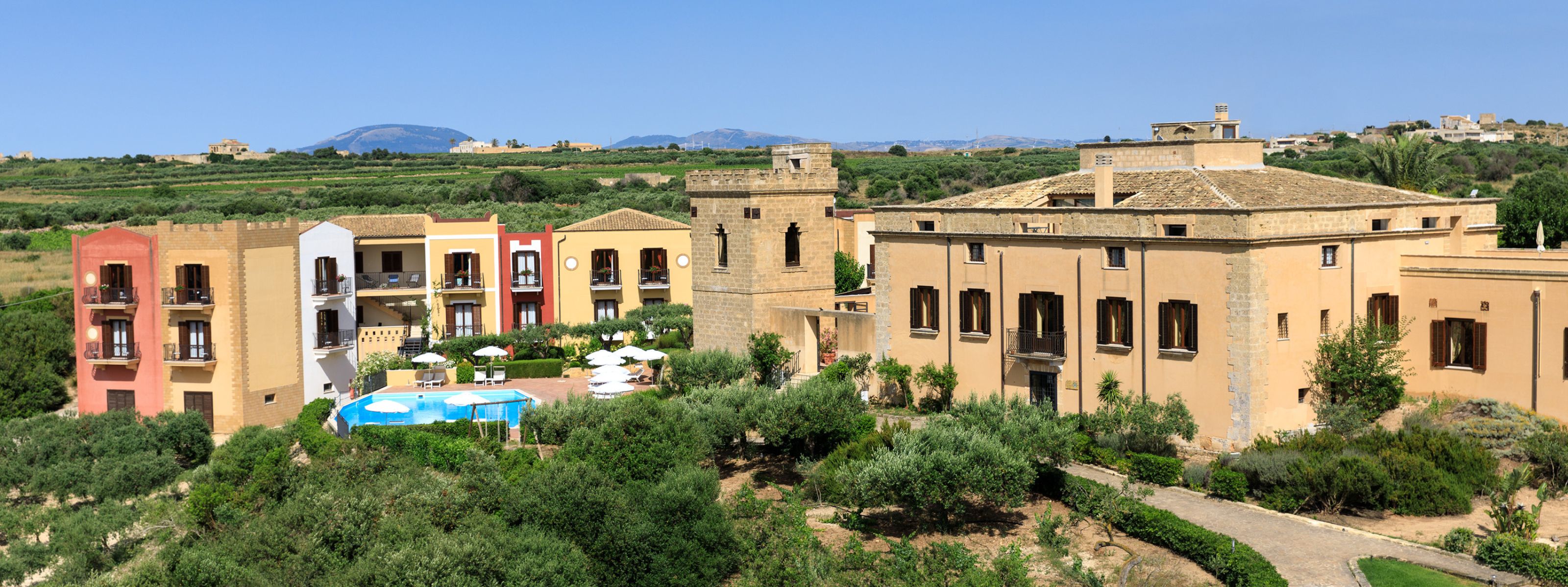 baglio oneto resort italie uitzicht