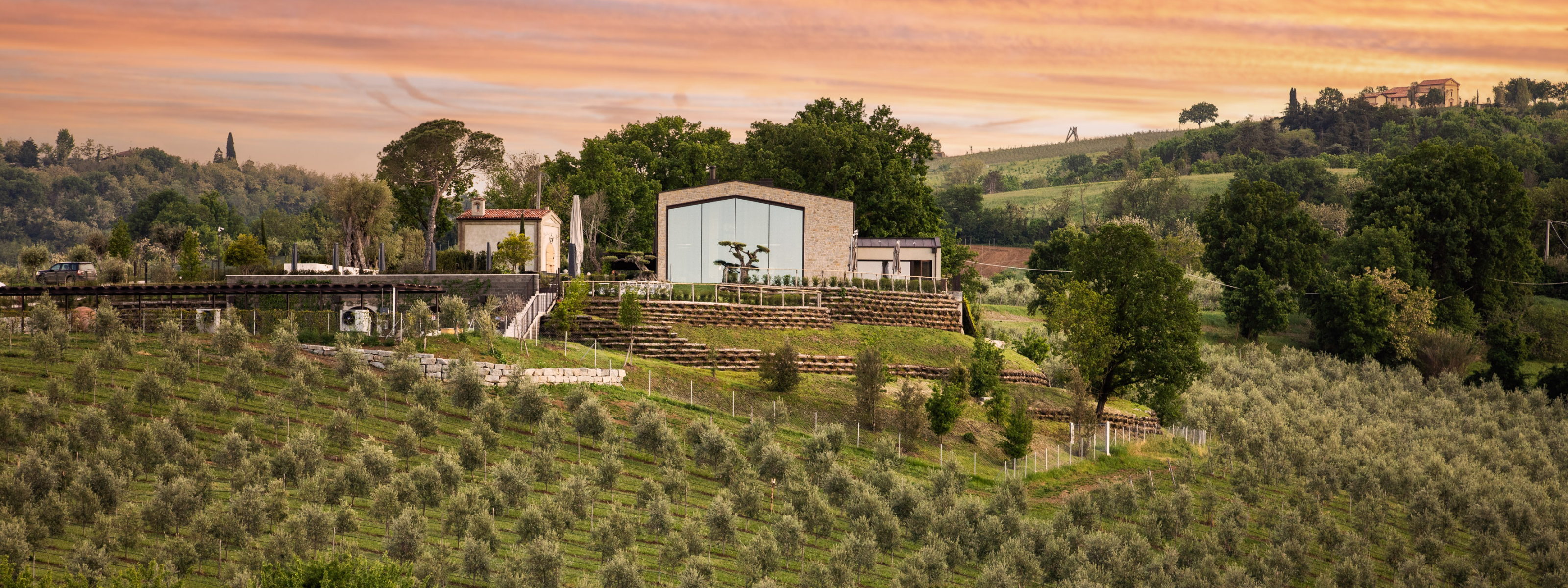 oliveto sul lago ligging