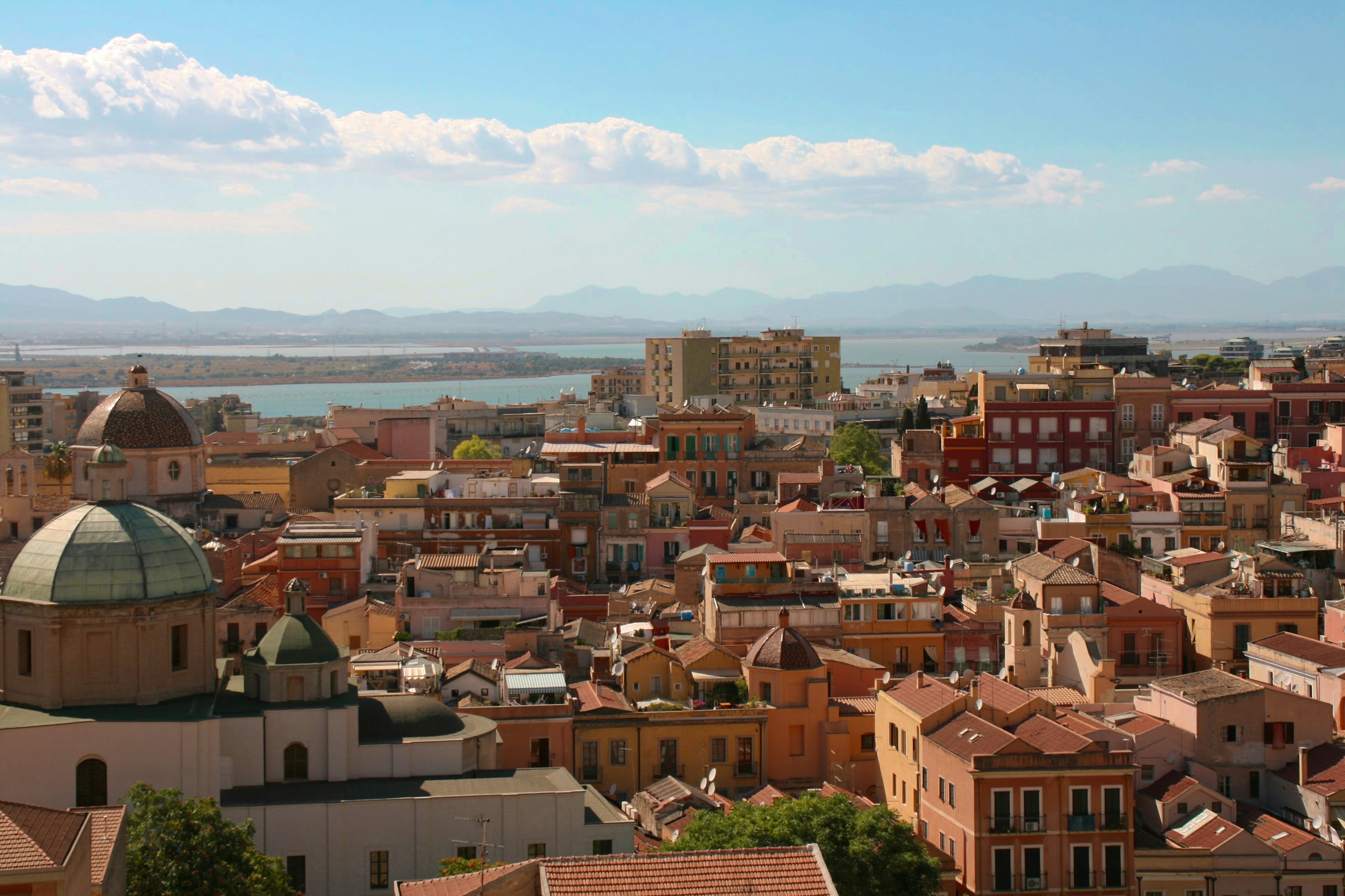 5 view of the roofs of cagliari cagliari ca italia