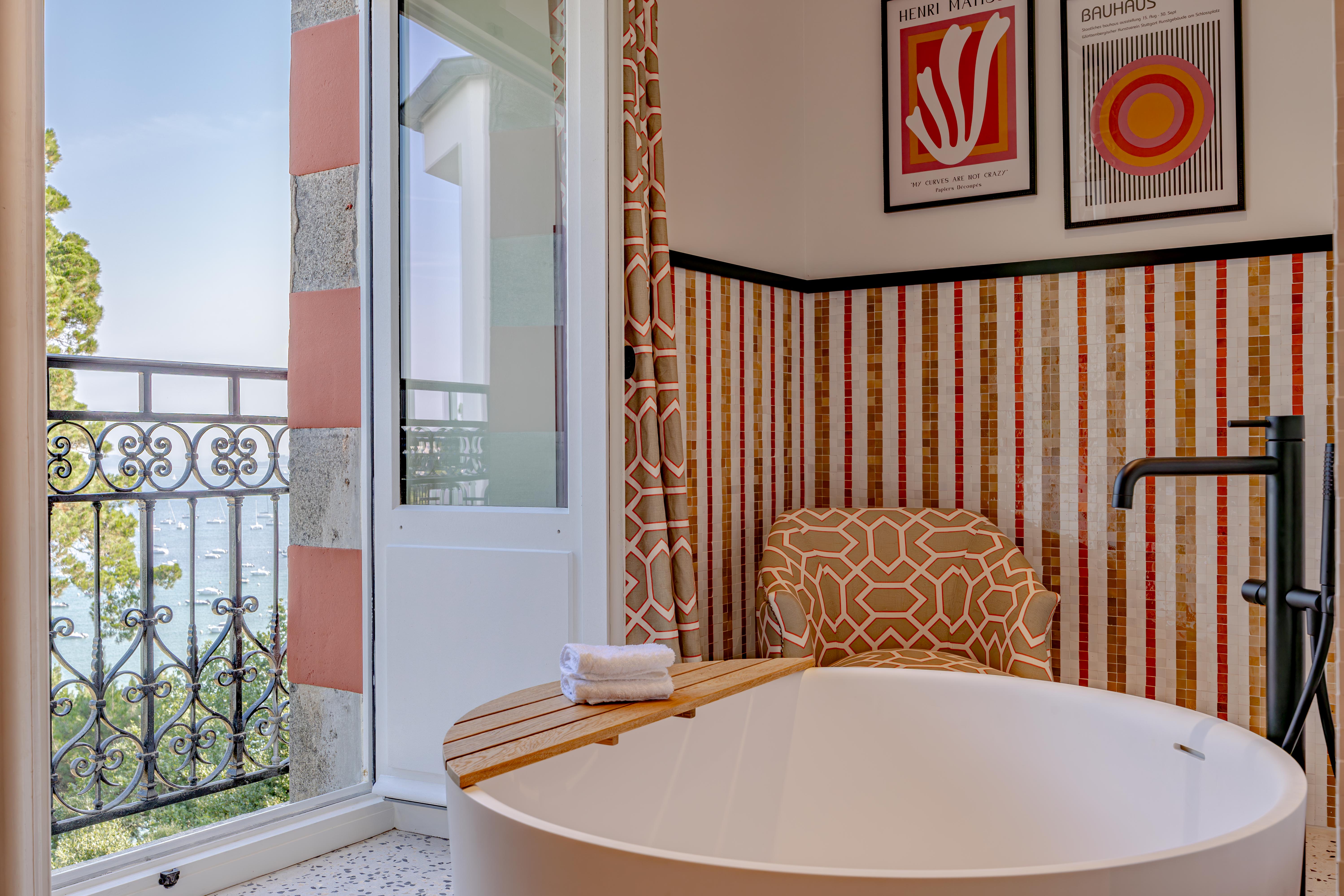 3 villa haute guais badkamer strepen