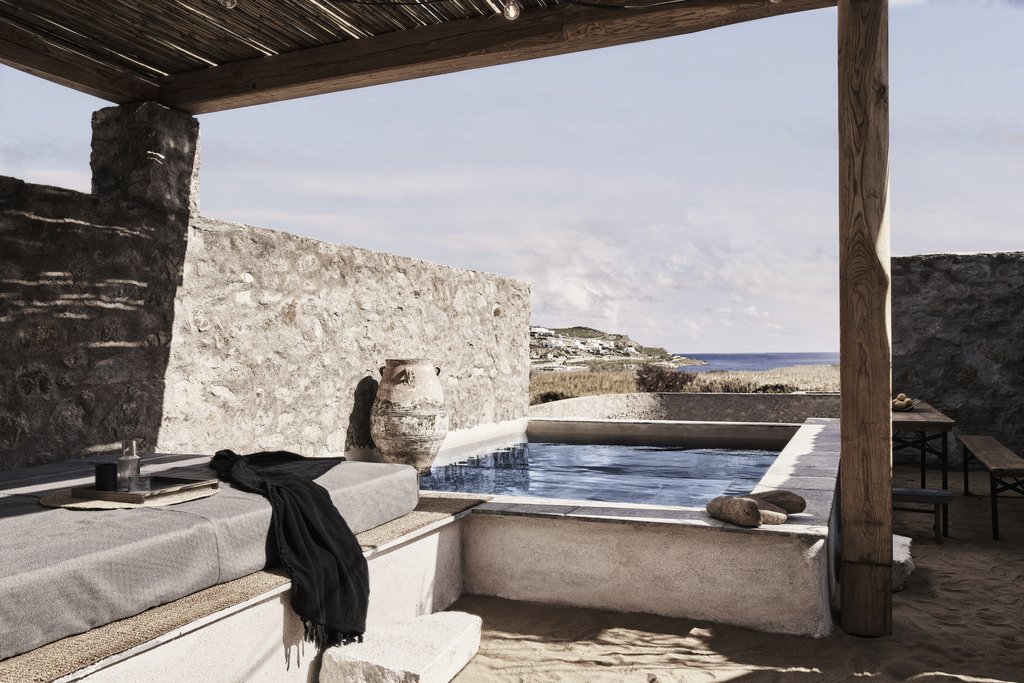 nomad two bedroom suite sea view private pool