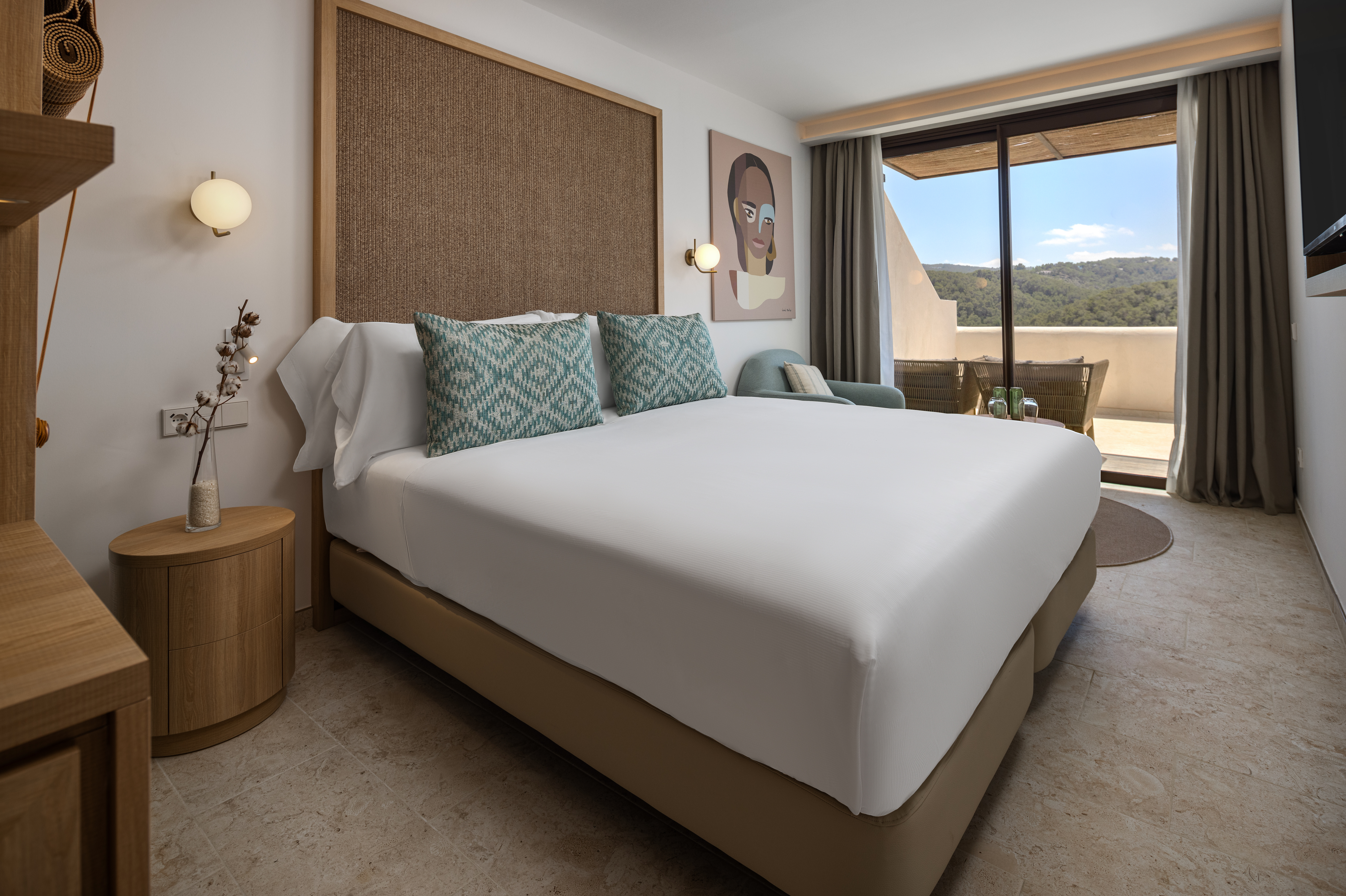 superior pool or mountain view room