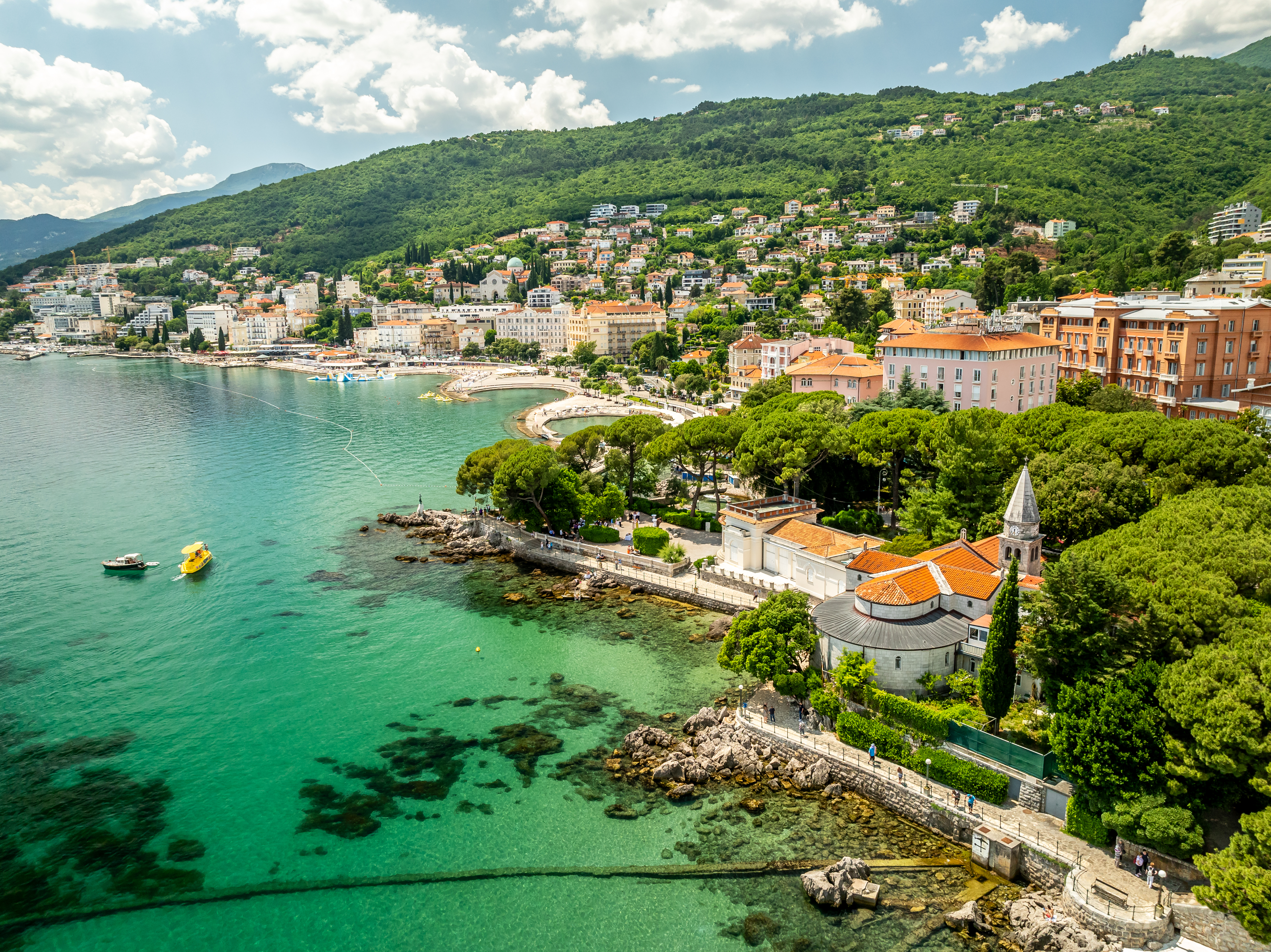 The fantastique Kvarner Bay in Croatia