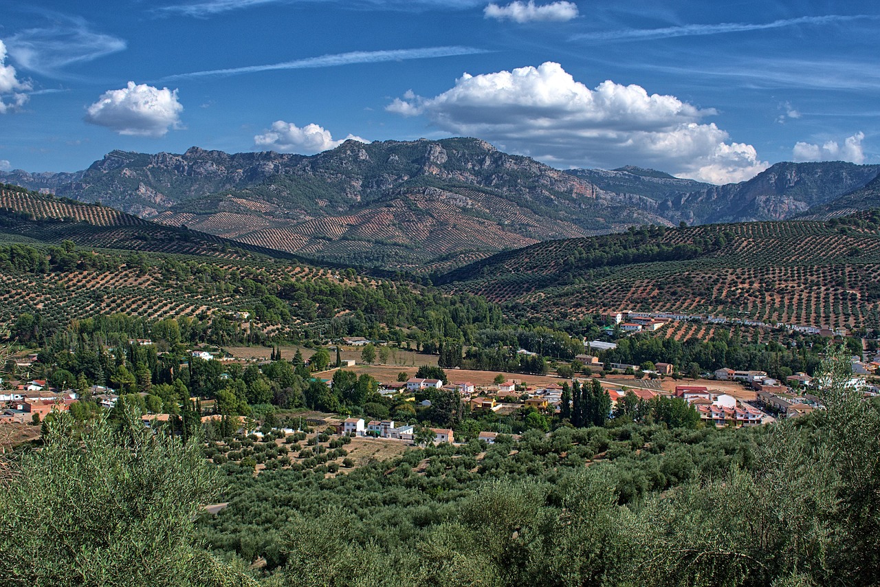 landschap andalusia