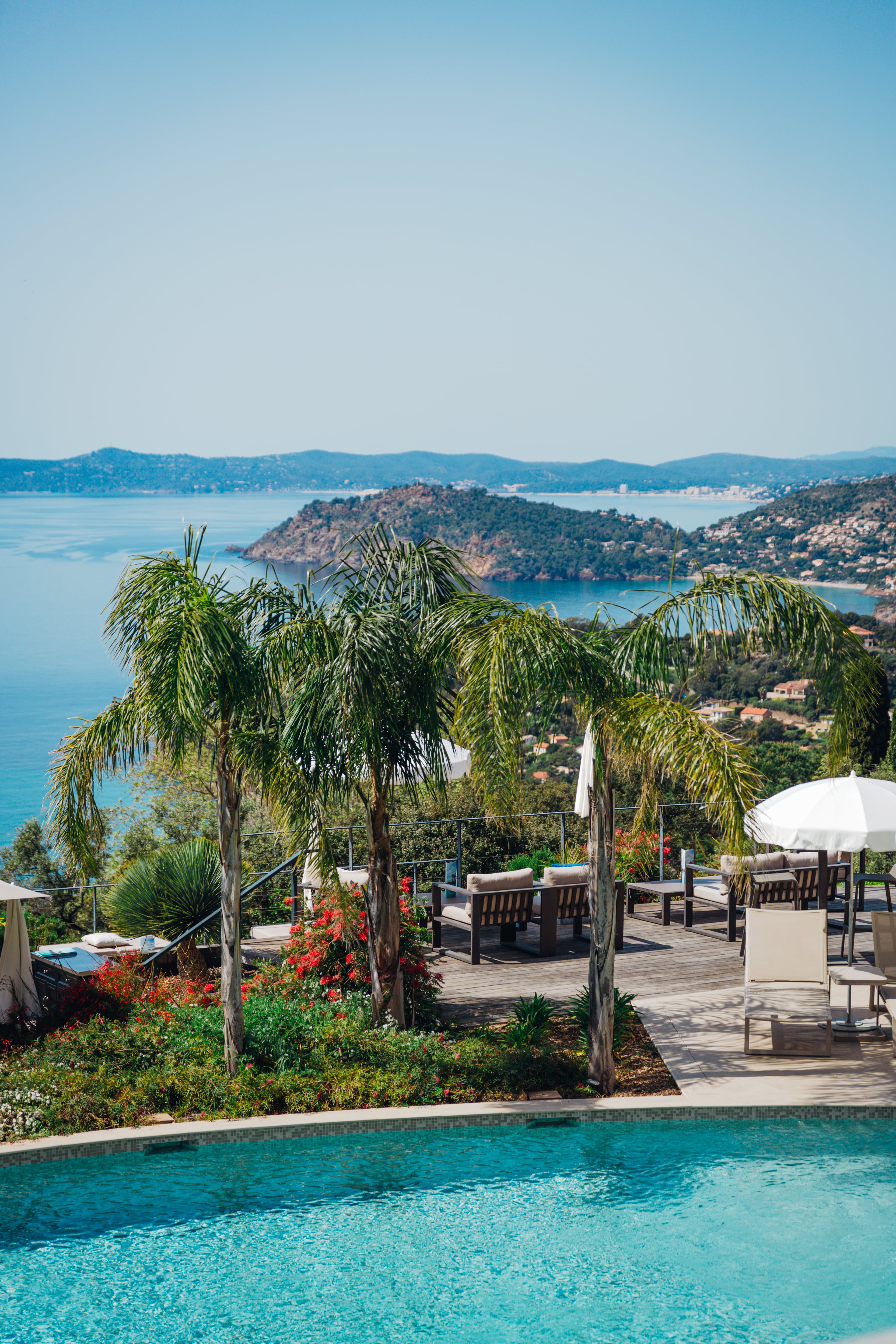 hotel lavilladouce 4etoiles rayol saint tropez vue mer cote d azur 2025 piscine