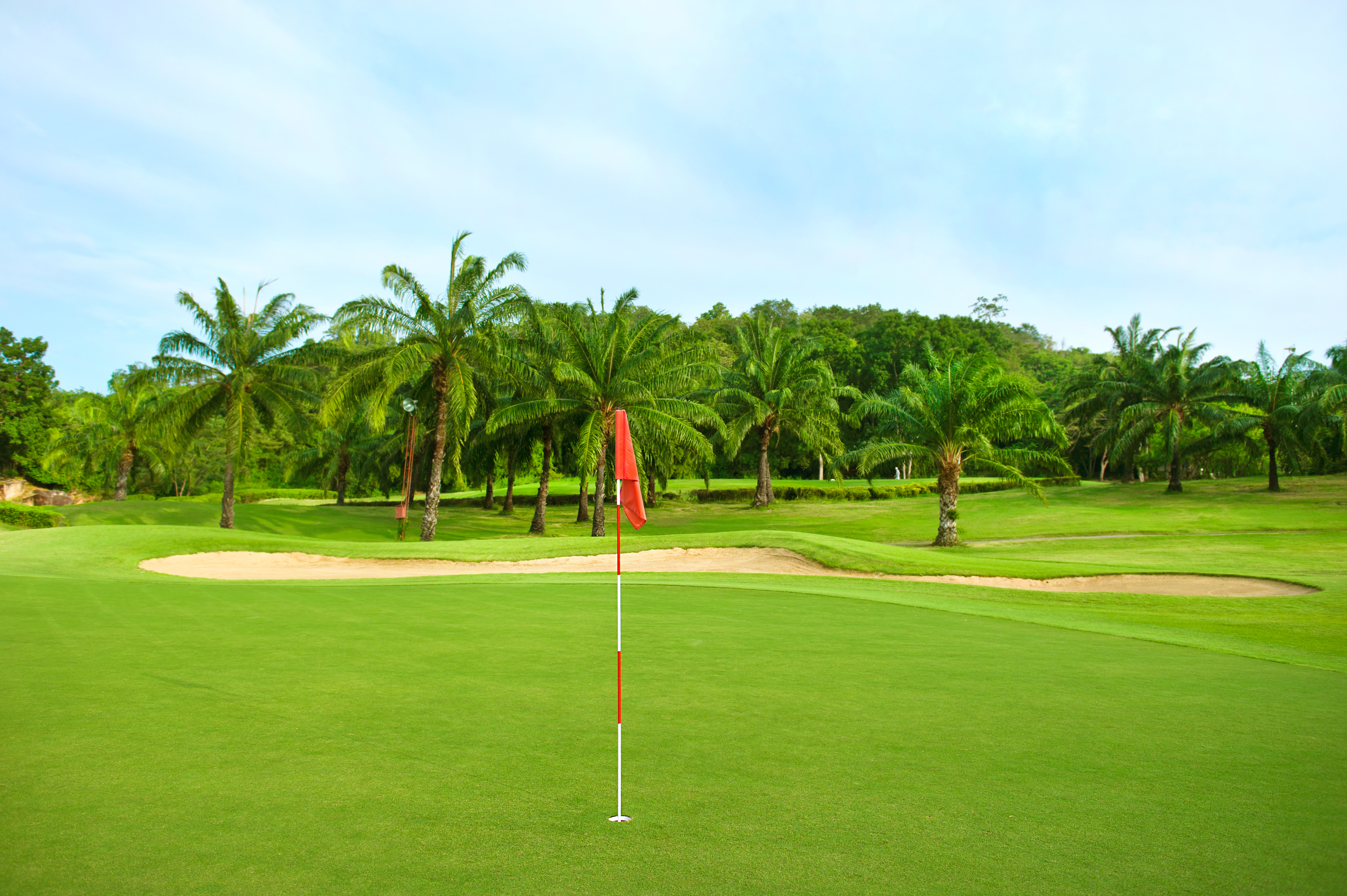 Golfing in Thailand