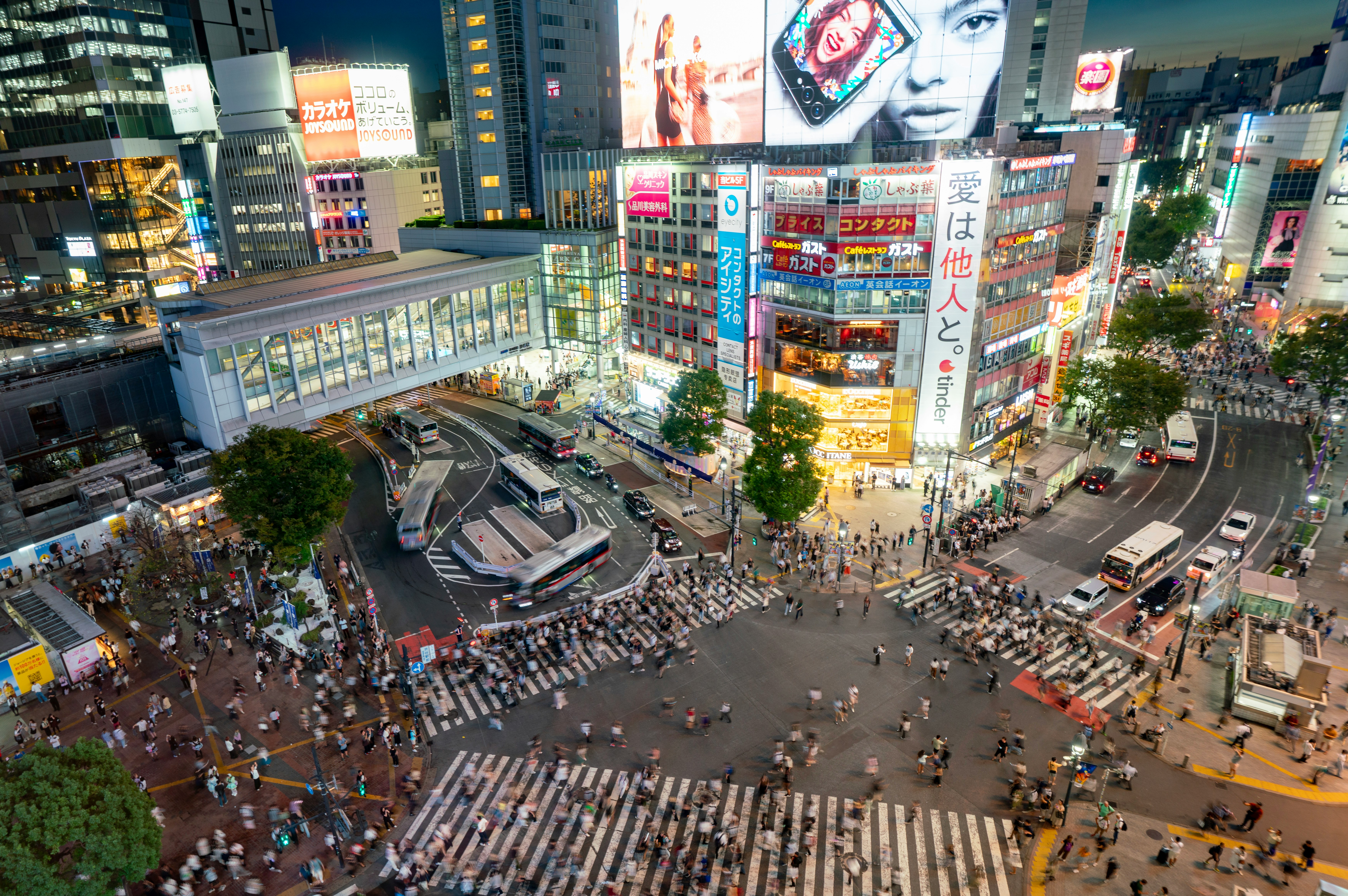 shibuya crossing tokio
