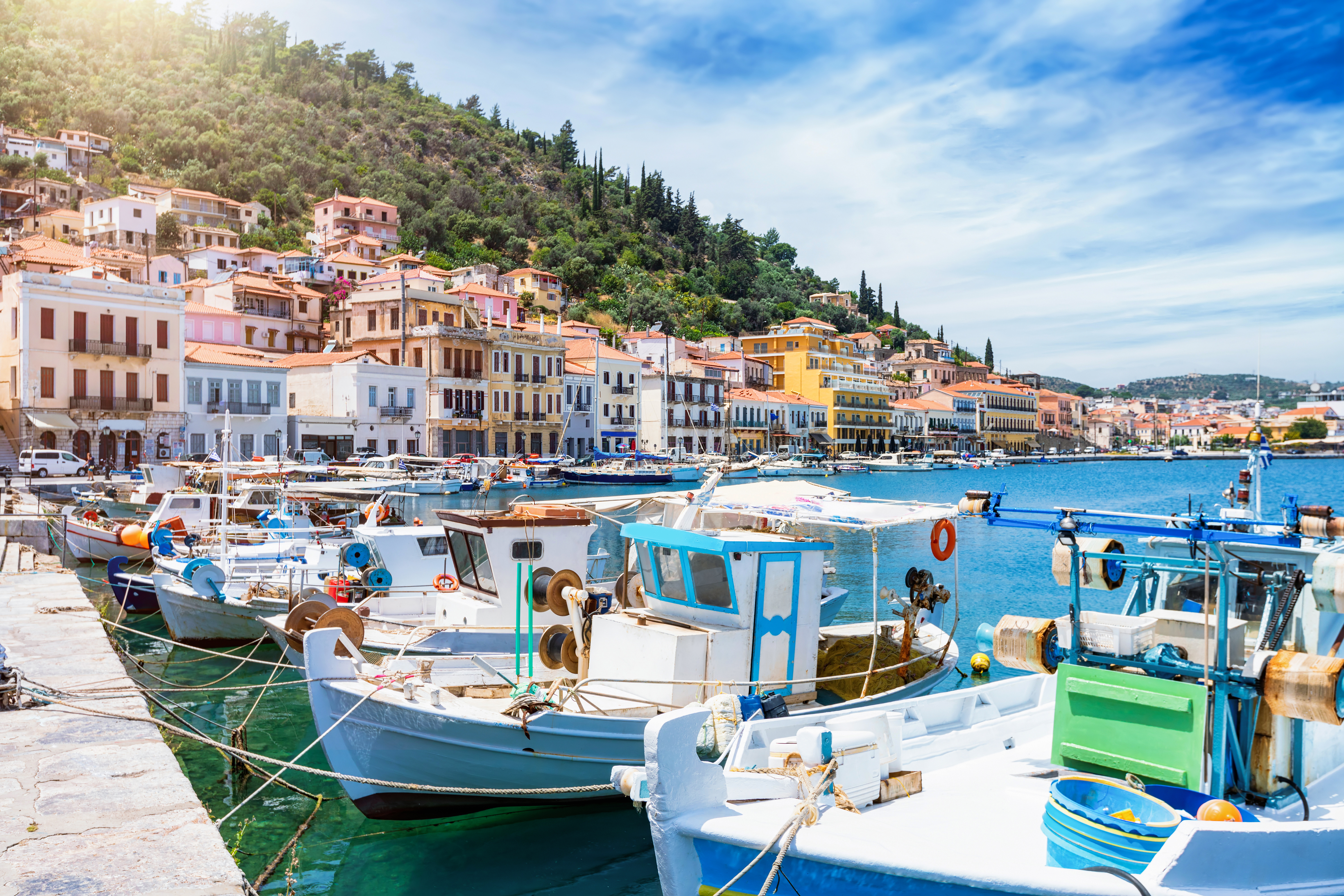 Landscapes and iconic sites of the Peloponnese