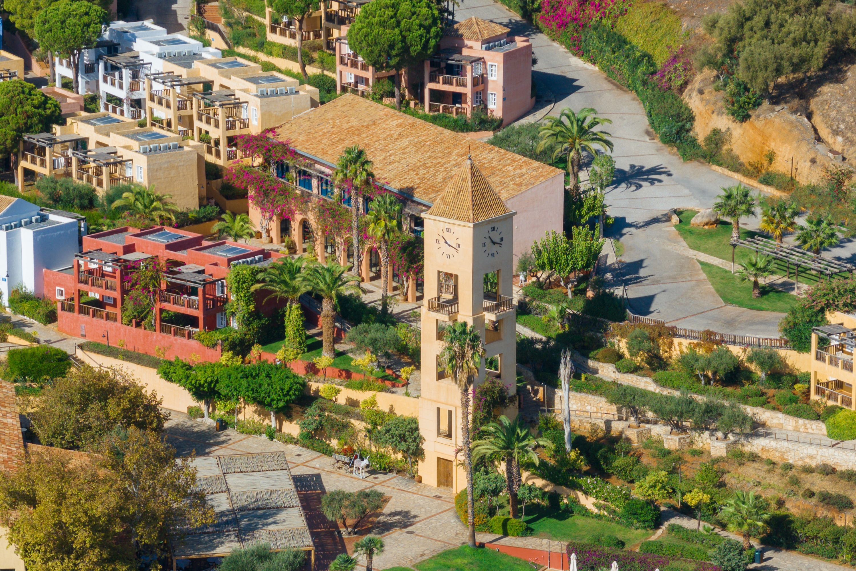 candia park village aerial main square