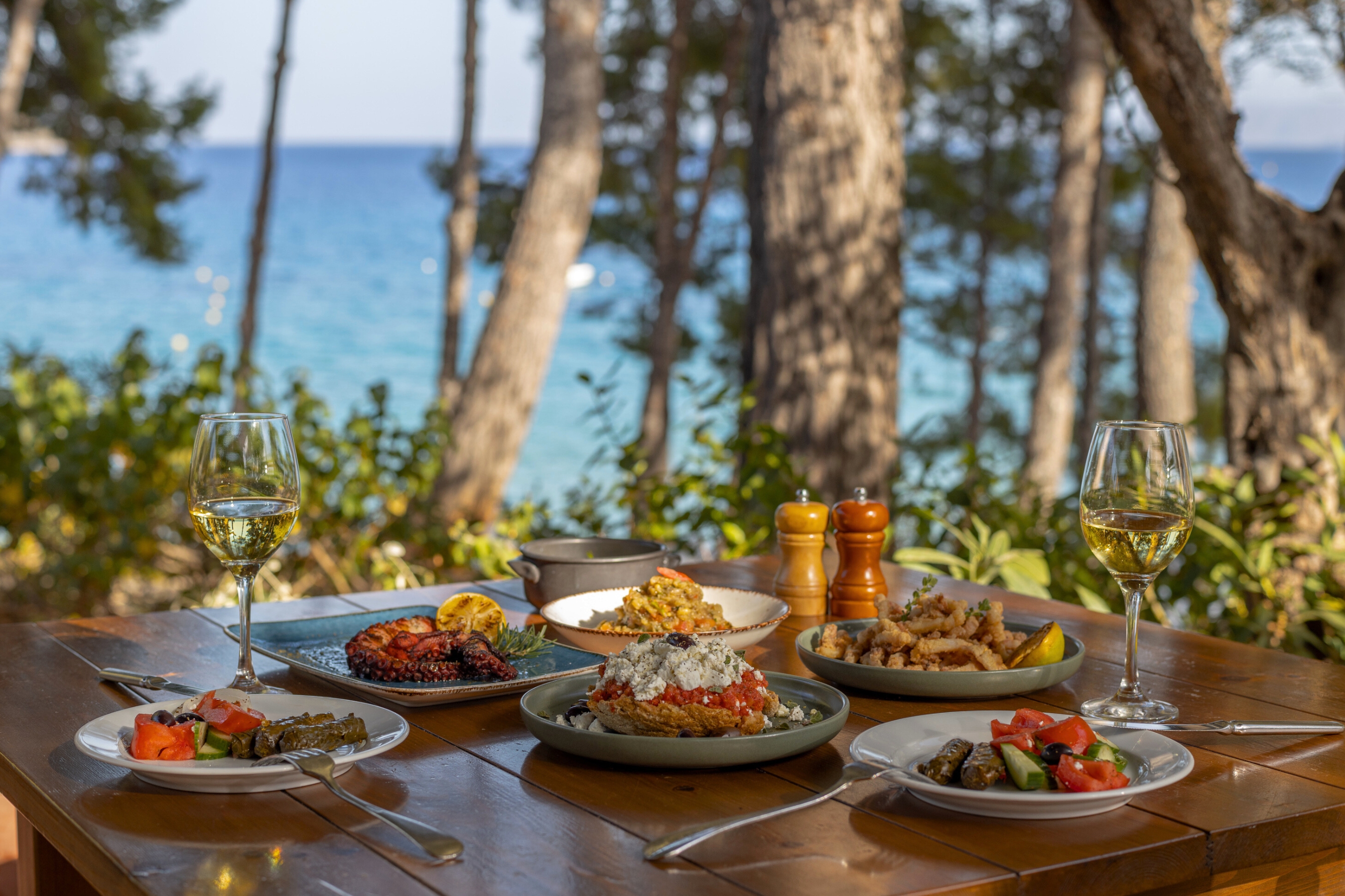 candia park village to fili taverna view