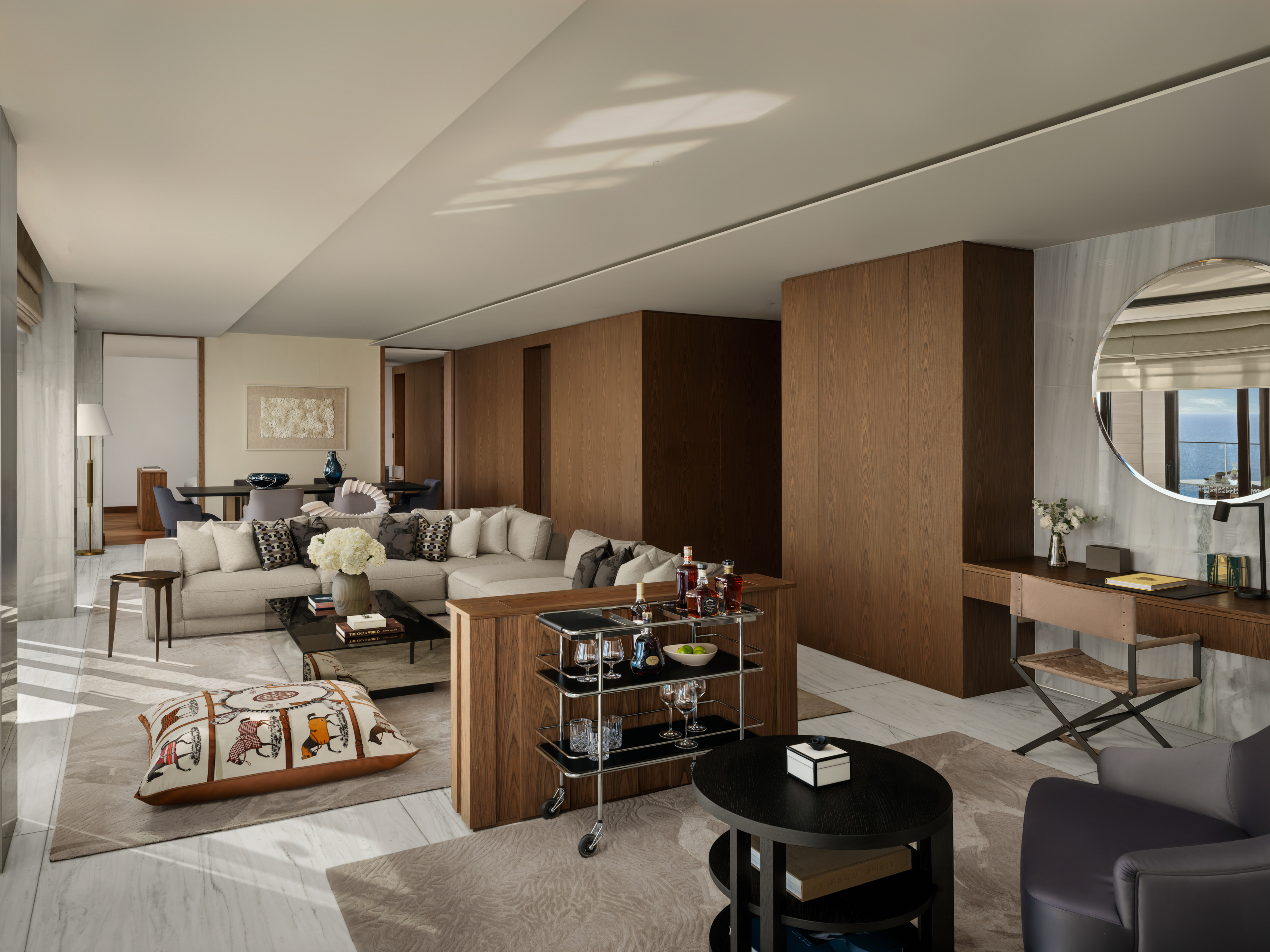 the amara suite penthouse sea view private room 1