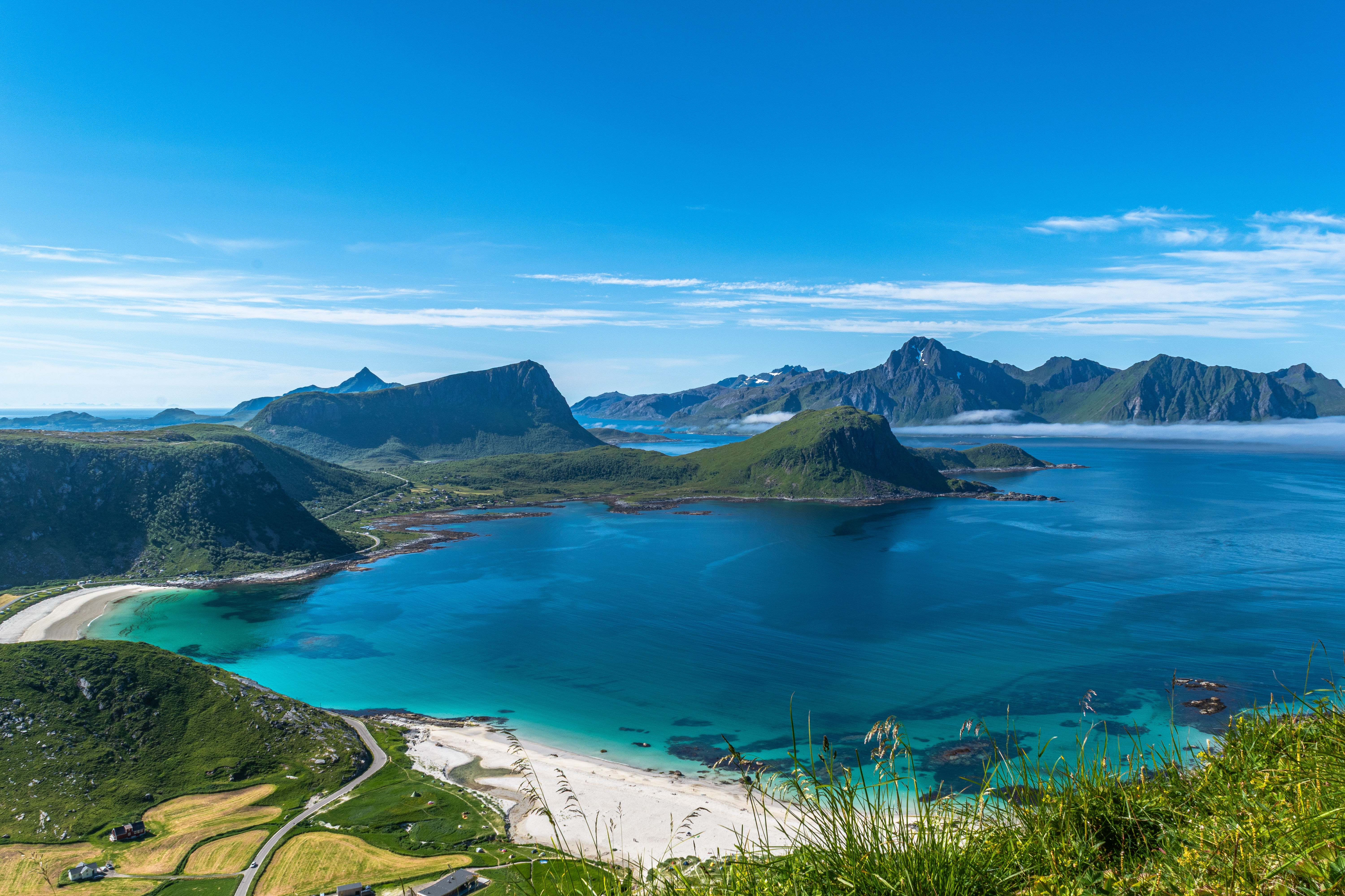 haukland and uttakleiv beach