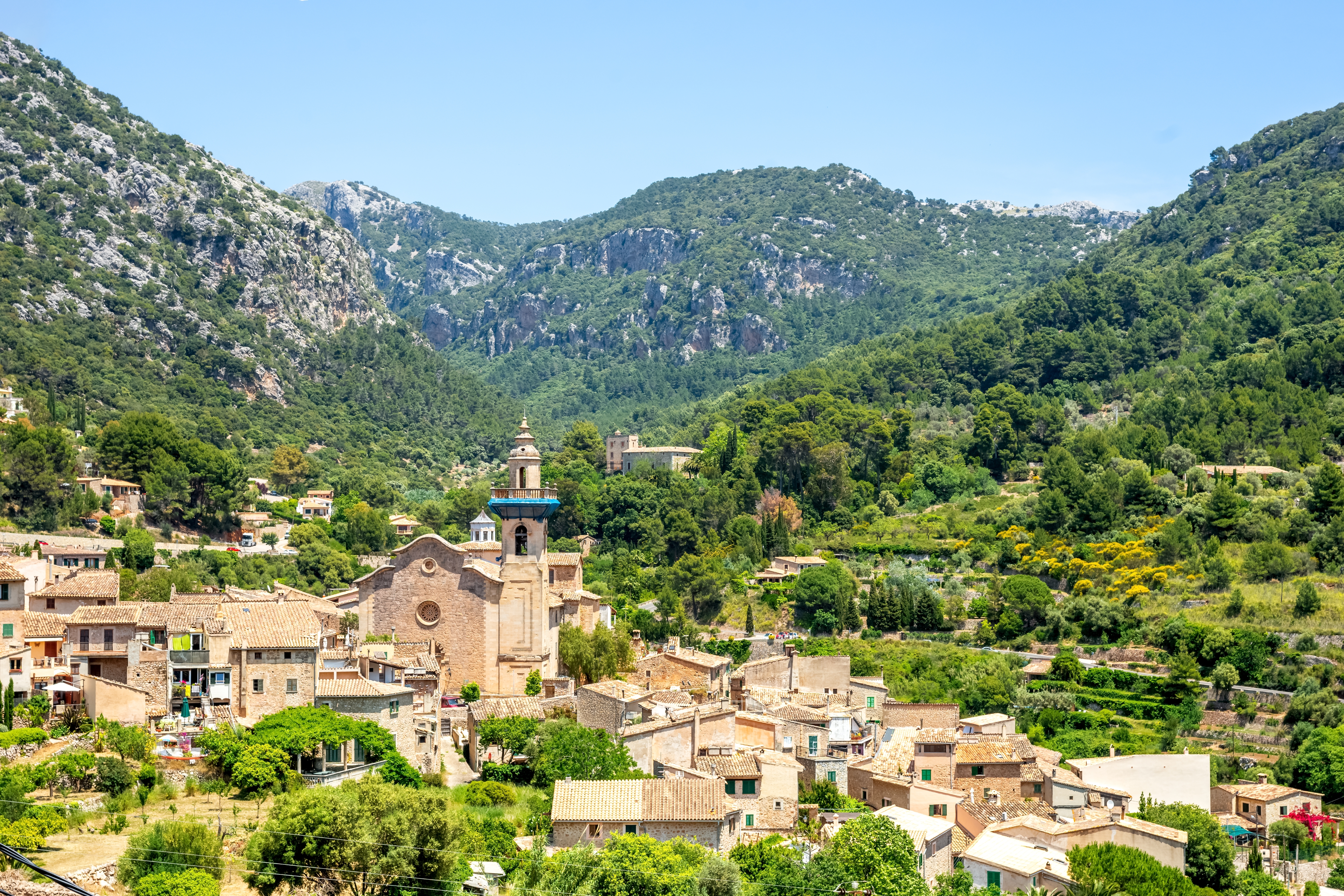 old city of valldemossa mallorca spain