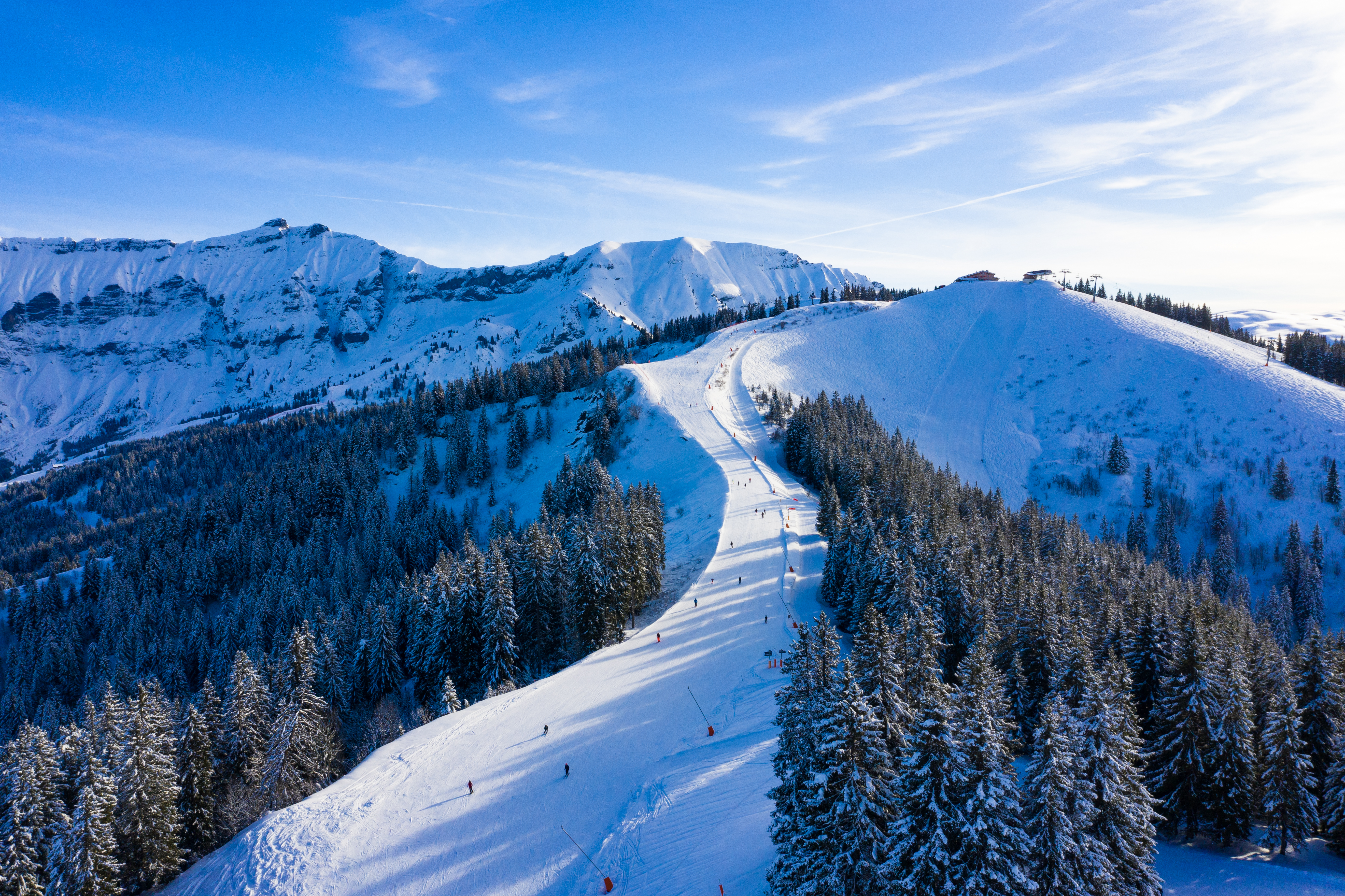 megeve french alps france