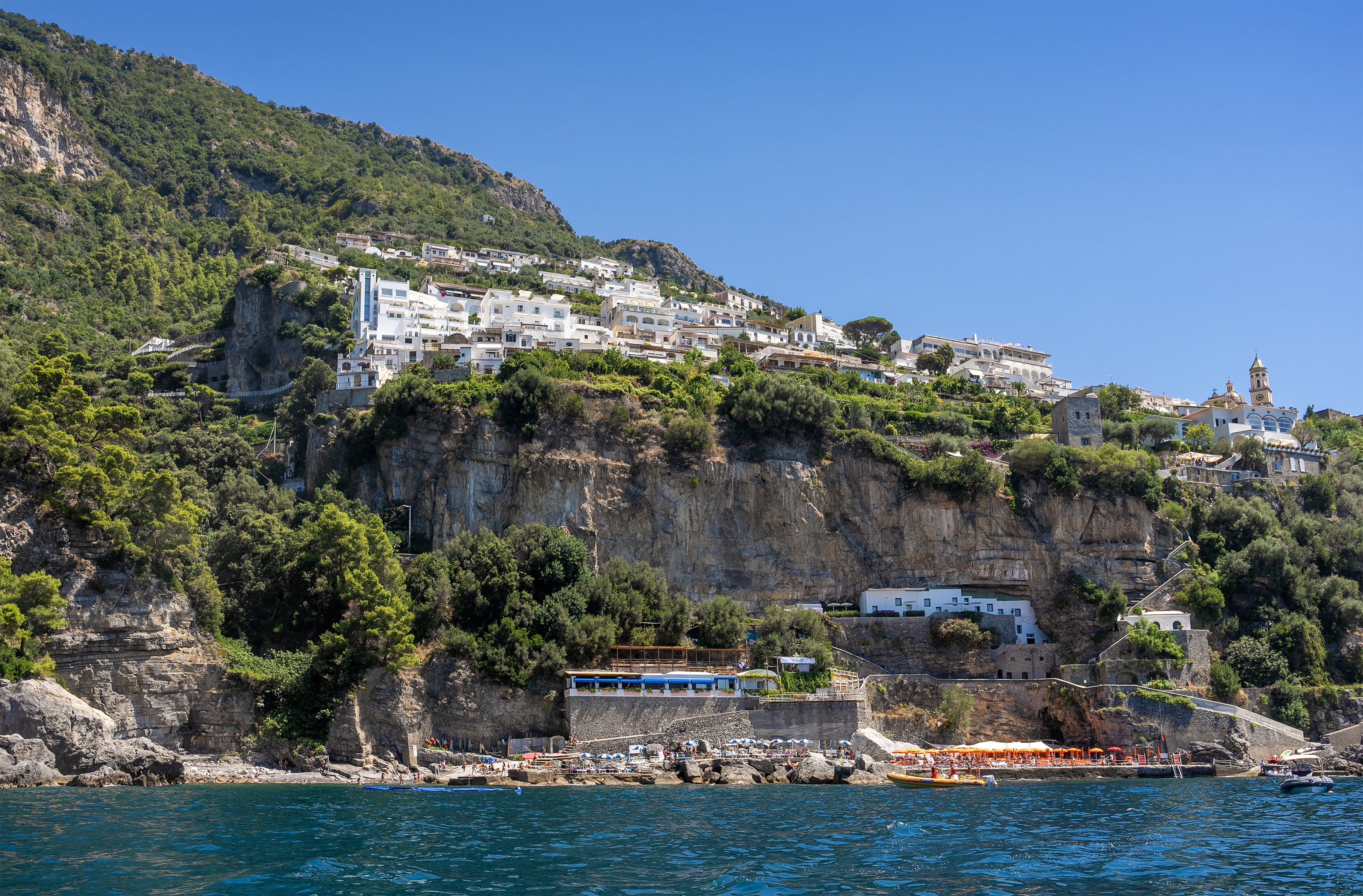 casa angelina from sea view