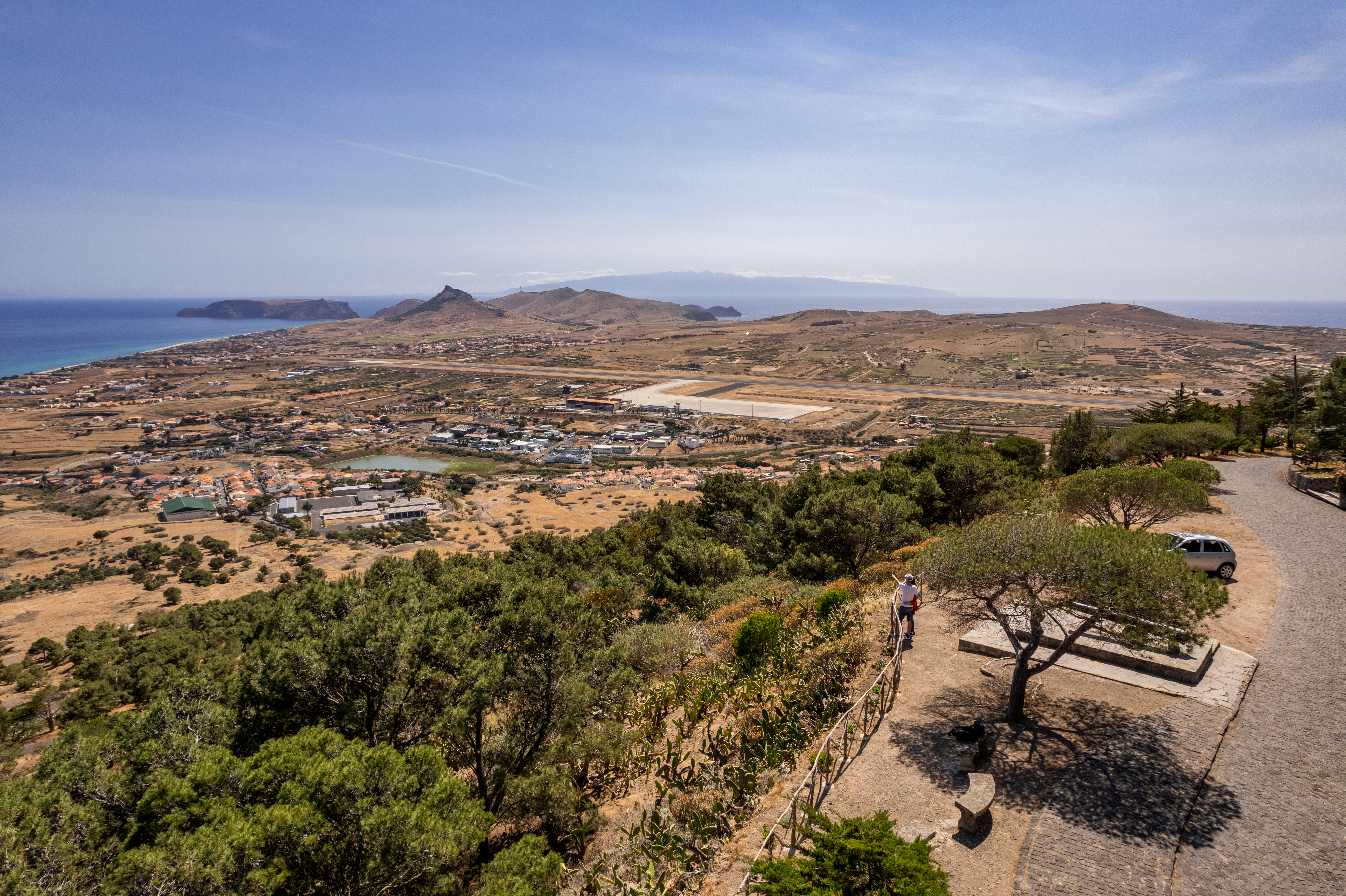 pico castelo uitzicht porto santom